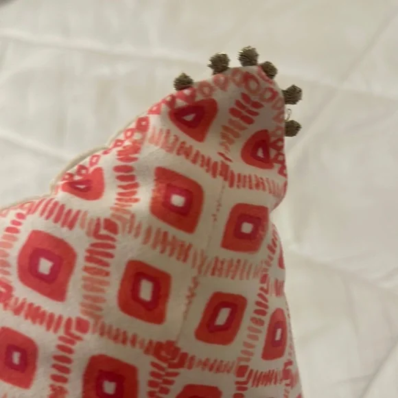 Lilly Pulitzer Pink and Gold Decorative Pillow - Picture 5 of 6